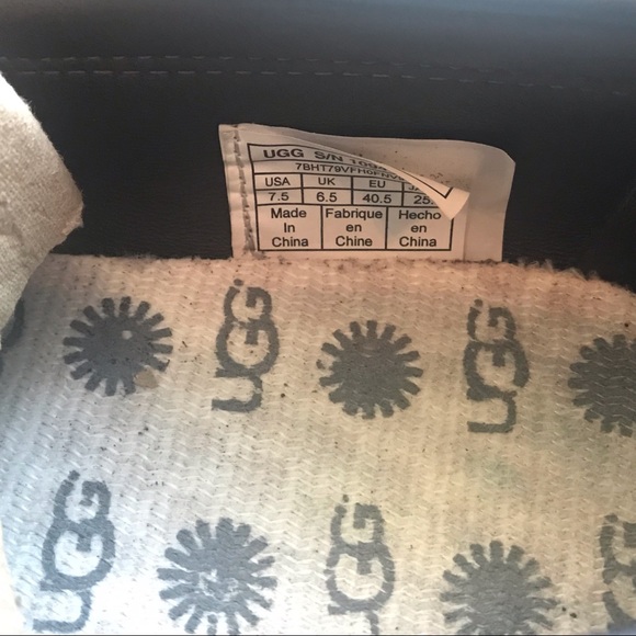 UGG Men’s Navy Bel Air Venetian Loafers SZ 7.5 - Picture 6 of 7